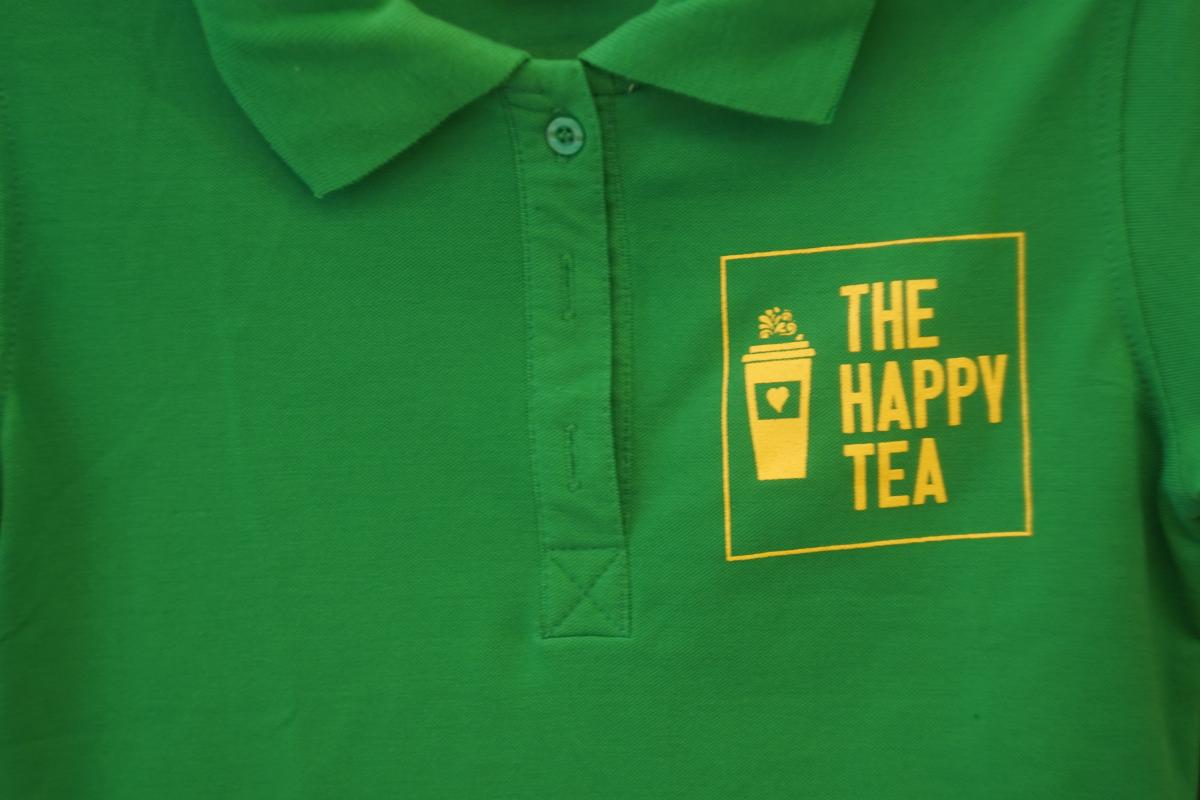 ĐƠN HÀNG ĐỒNG PHỤC CÔNG TY - THE HAPPY TEA #0