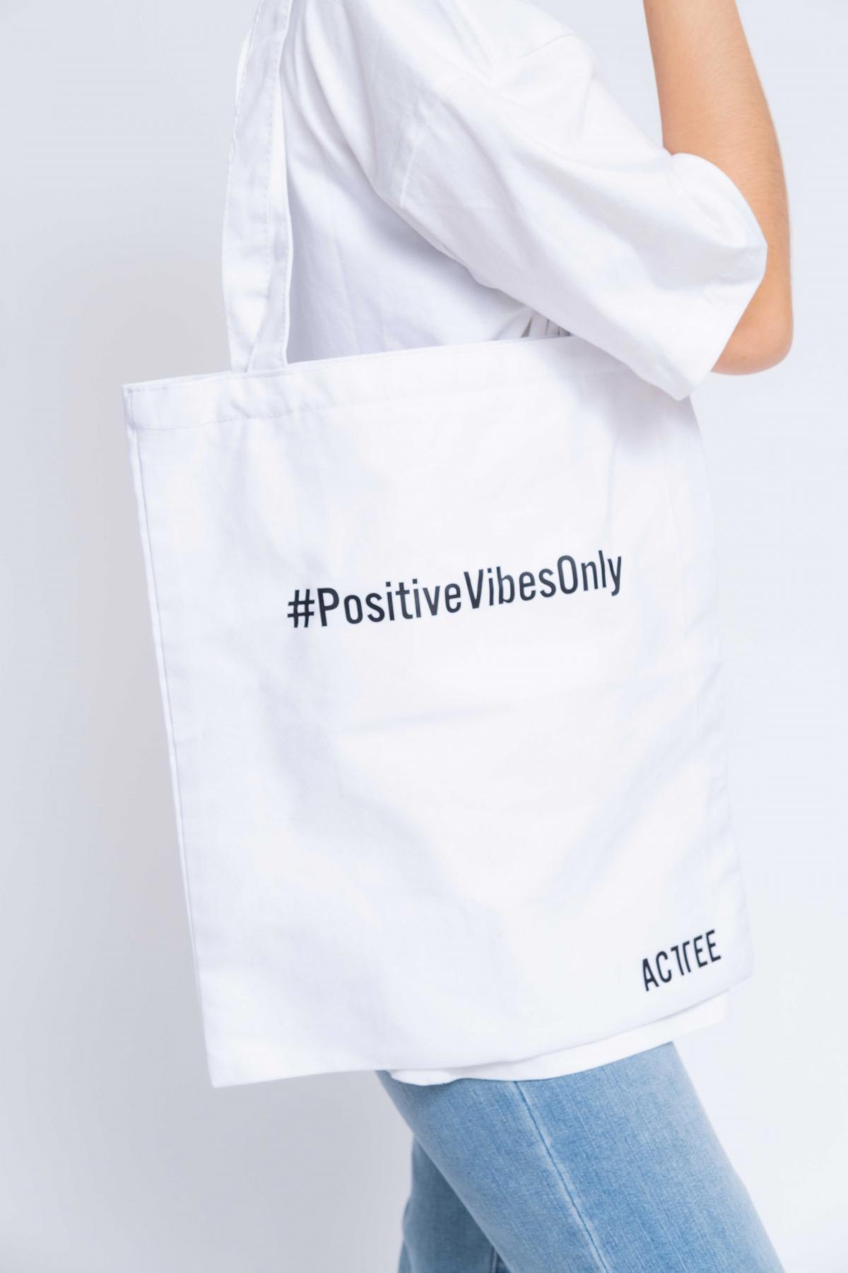 Túi Tote Positive Vibes Only #6